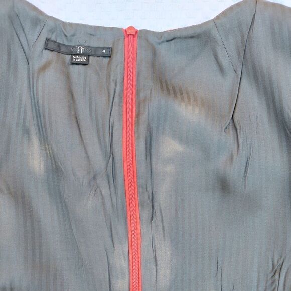 Vintage Teenflo Belted Red Pencil Dress - Picture 6 of 6